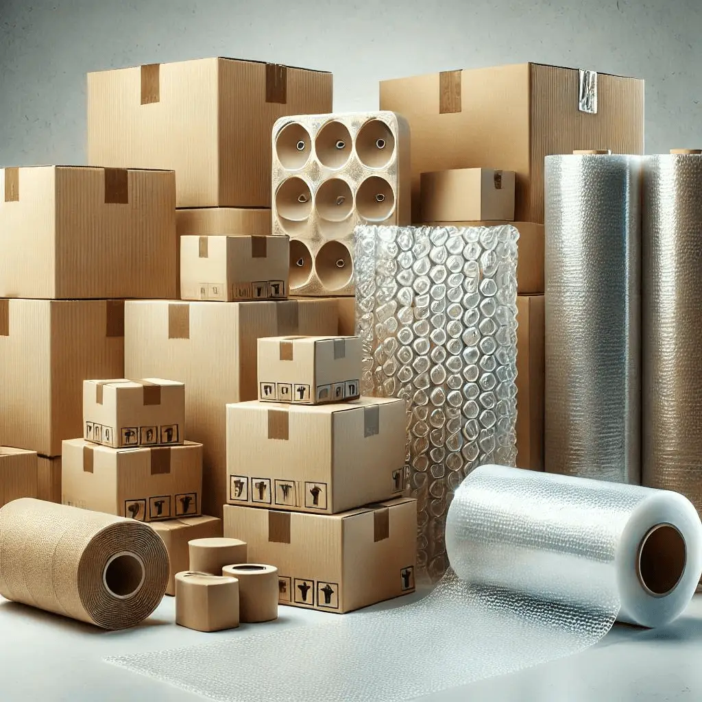 كراتين تعبئة ونقل البضائع